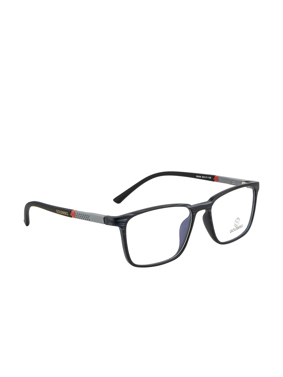 

Gold Berg Unisex Black Full Rim Wayfarer Frames Eyeglasses