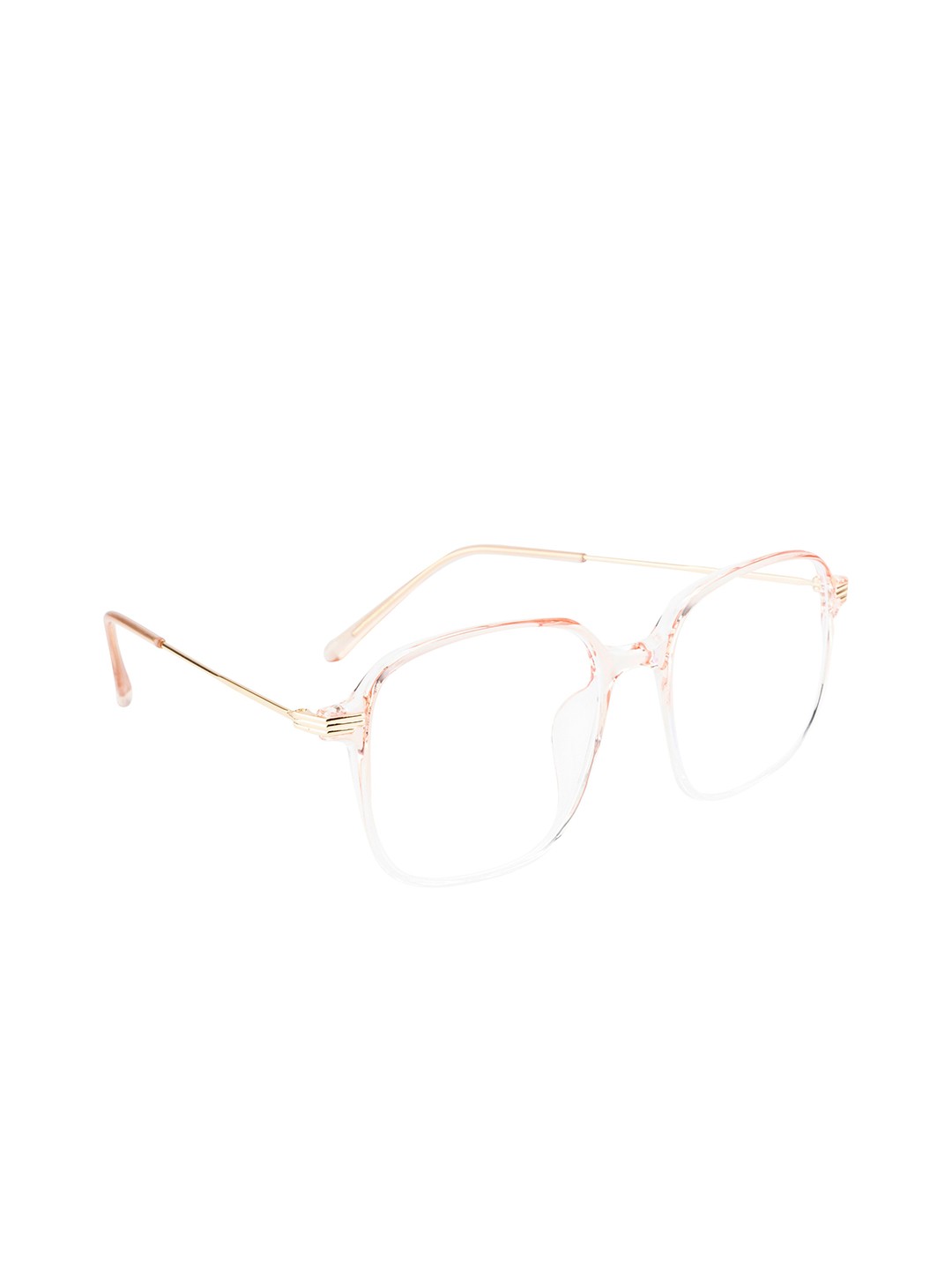 

Gold Berg Unisex Pink Full Rim Square Frames Eyeglasses