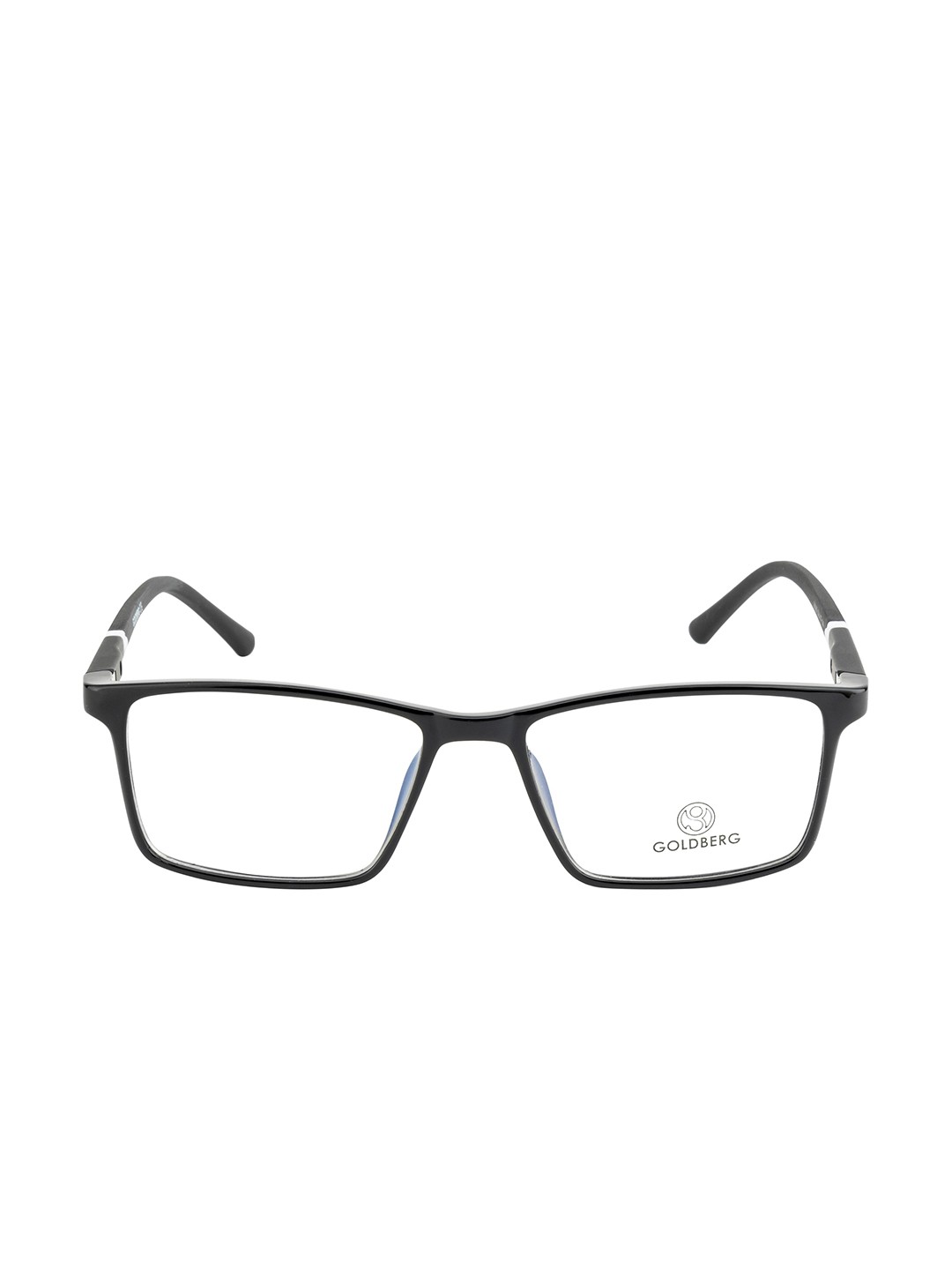 

Gold Berg Unisex Black Full Rim Square Frames Eyeglasses