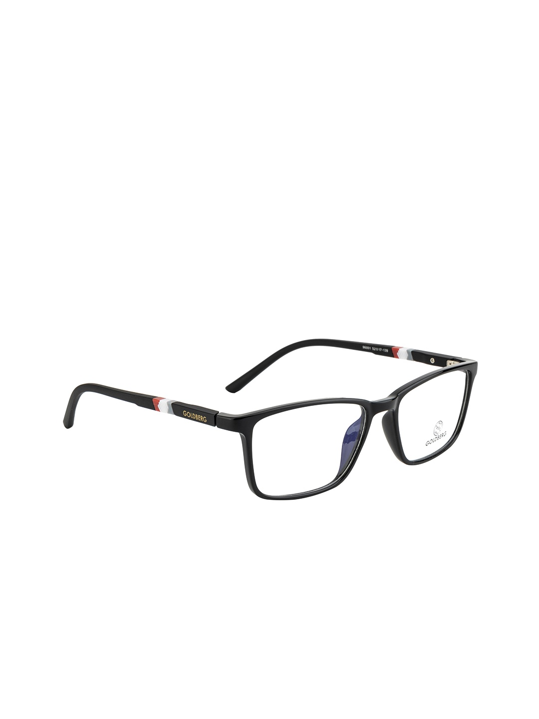

Gold Berg Unisex Black Full Rim Wayfarer Frames Eyeglasses