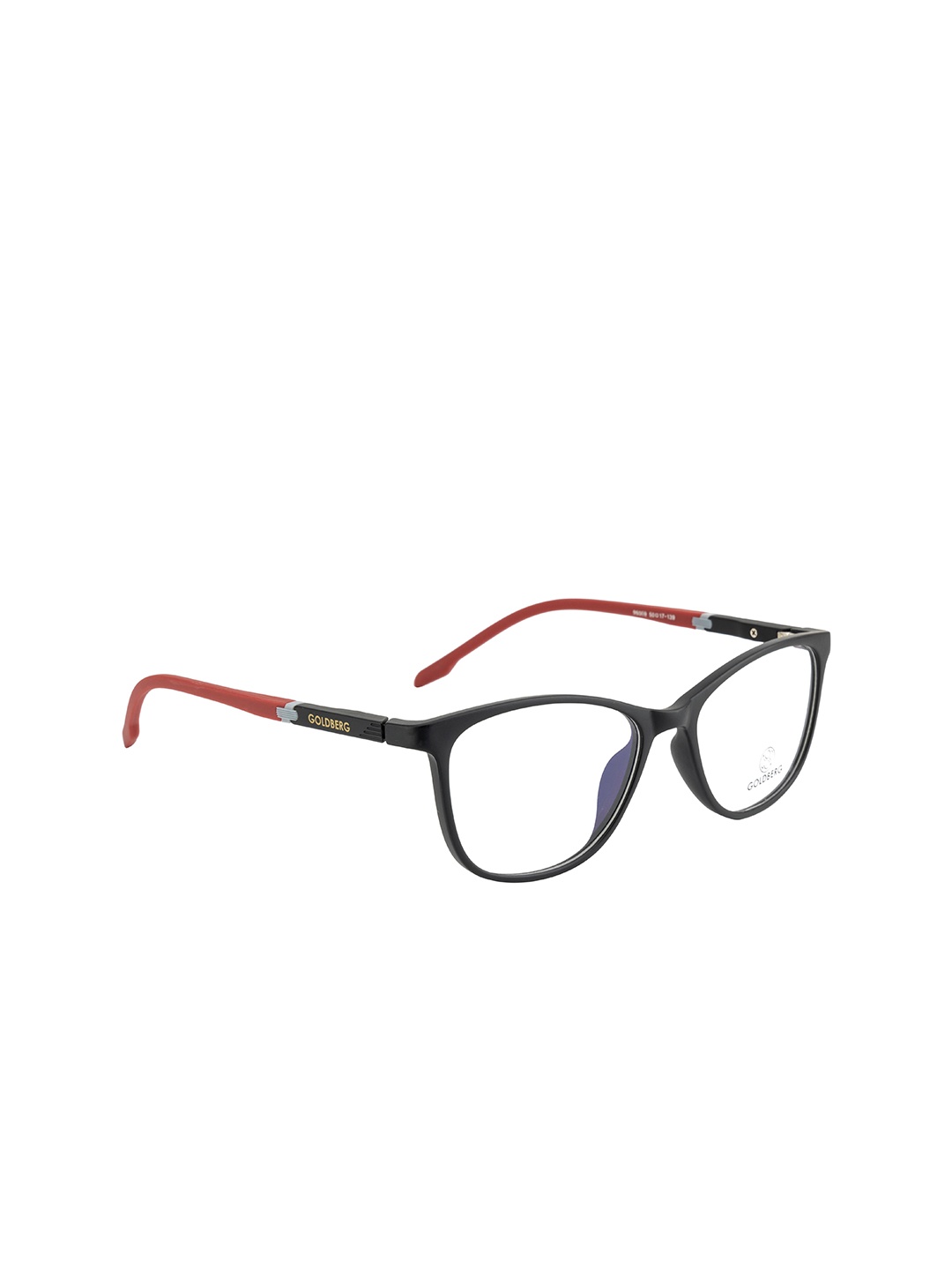 

Gold Berg Women Black & Red Full Rim Cateye Frames Eyeglasses