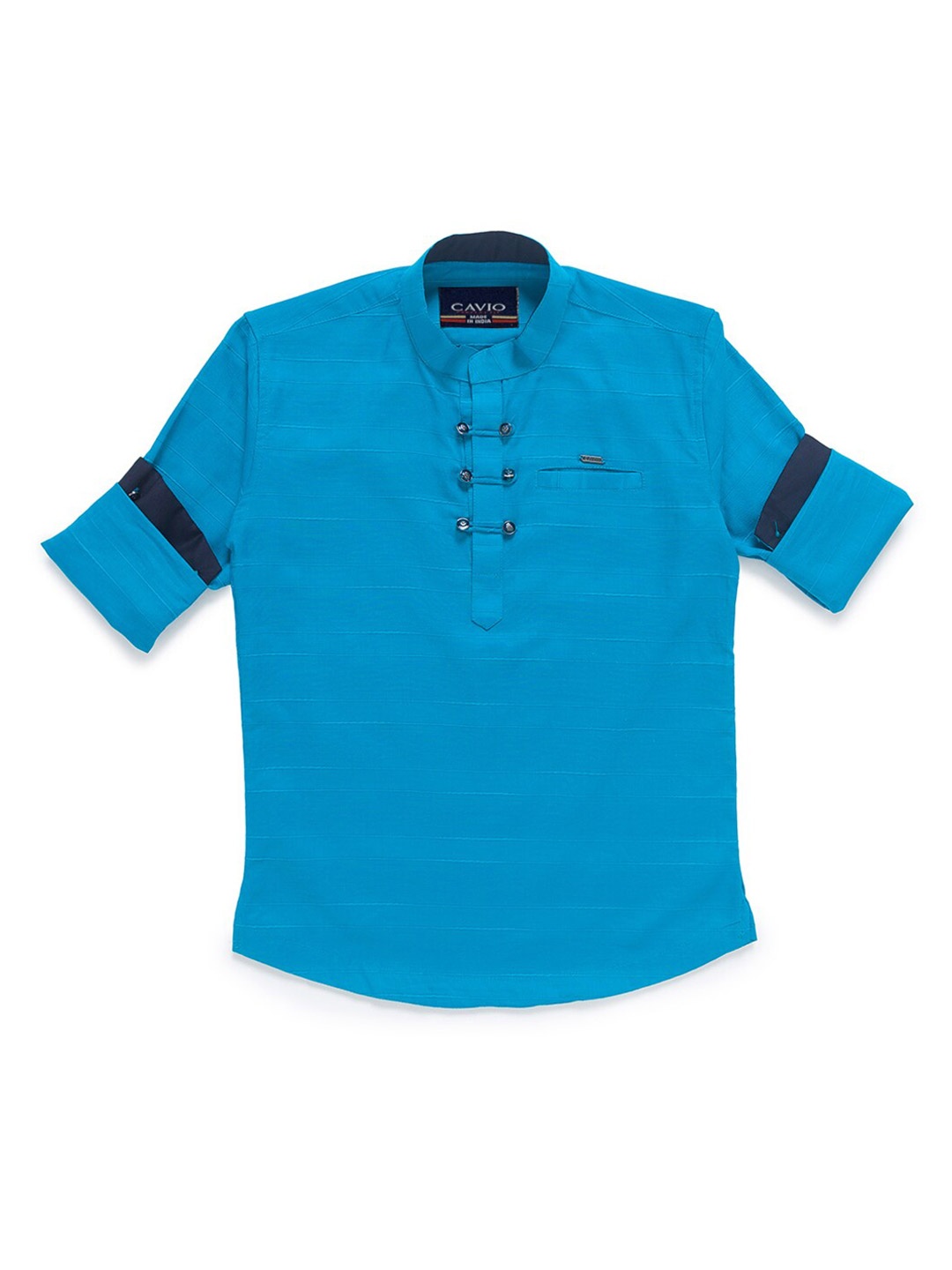 

CAVIO Boys Blue Casual Shirt