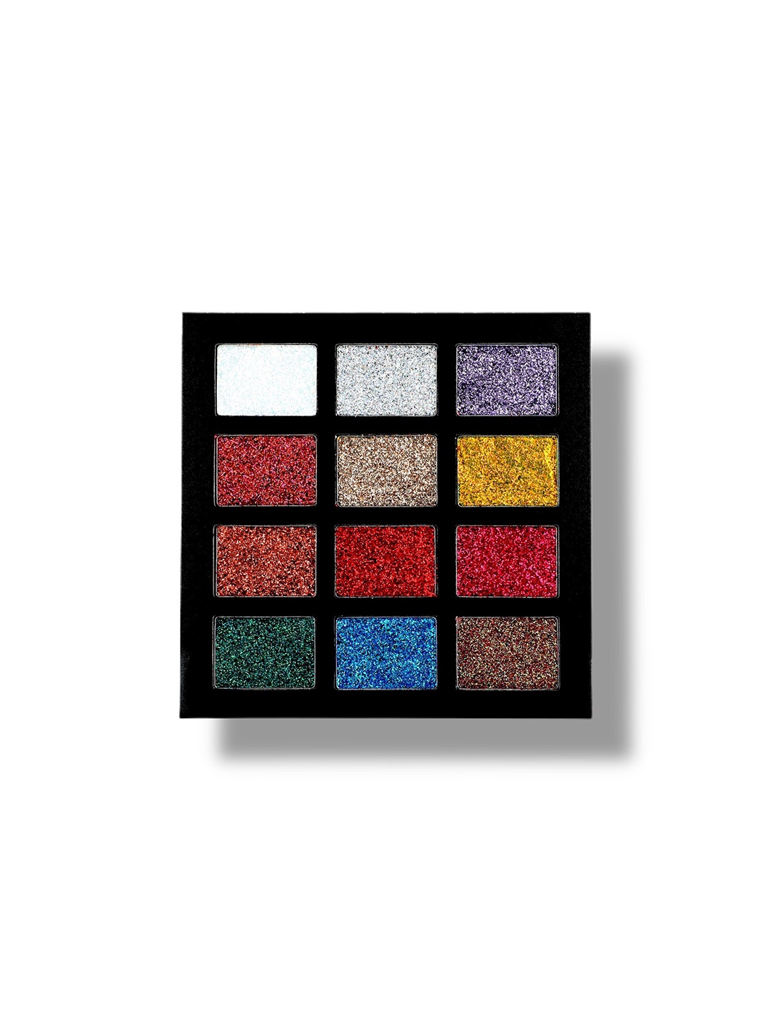 

EUROPE GIRL Water Resistance 12-In-1 Worth The Glow Glitter Eyeshadow Palette 30g- Jupiter, Multi