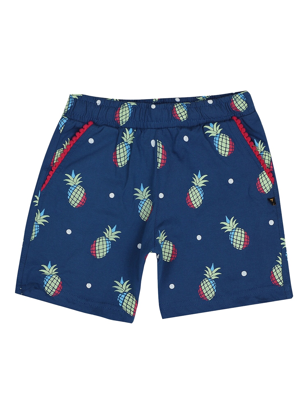 

PROTEENS Girls Blue Printed Shorts