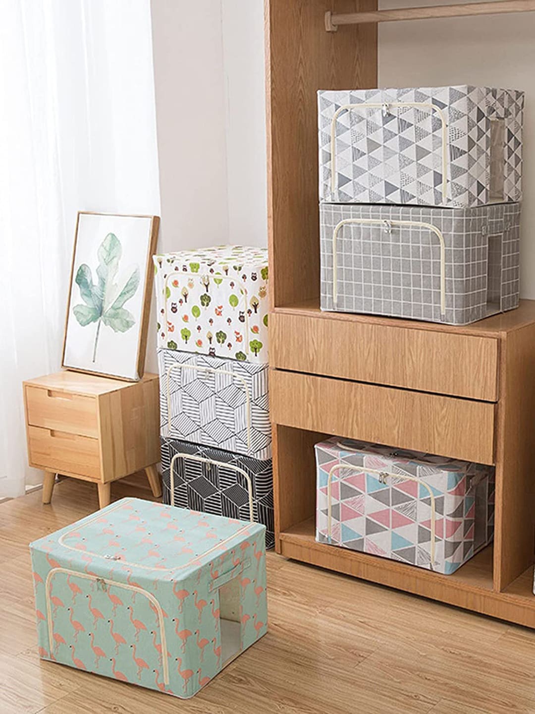

HOUSE OF QUIRK Off White Printed Organisers