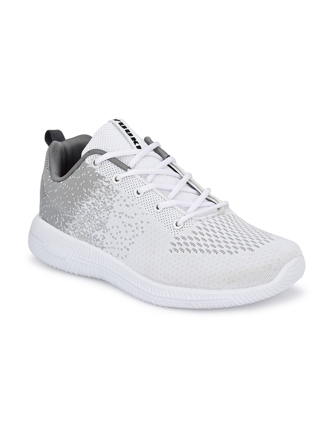 

Yuuki Men White Mesh Running Non-Marking Shoes