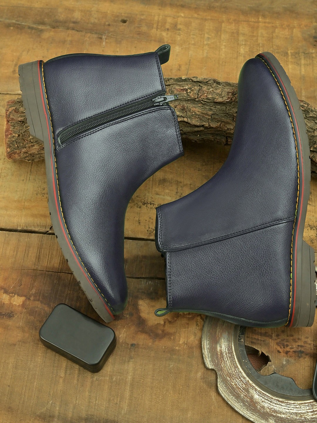 

Blammo Men Blue Fashion Boots