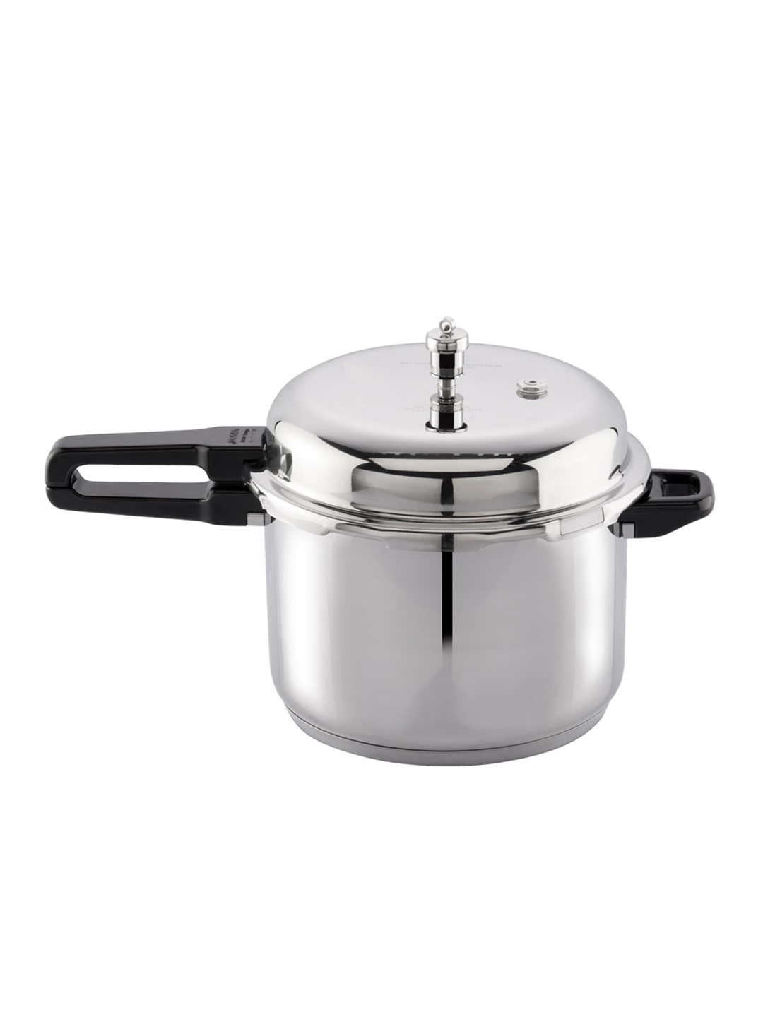 

Vinod Silver-Toned Solid Stainless Steel 8 Ltr Induction Base Pressure Cooker