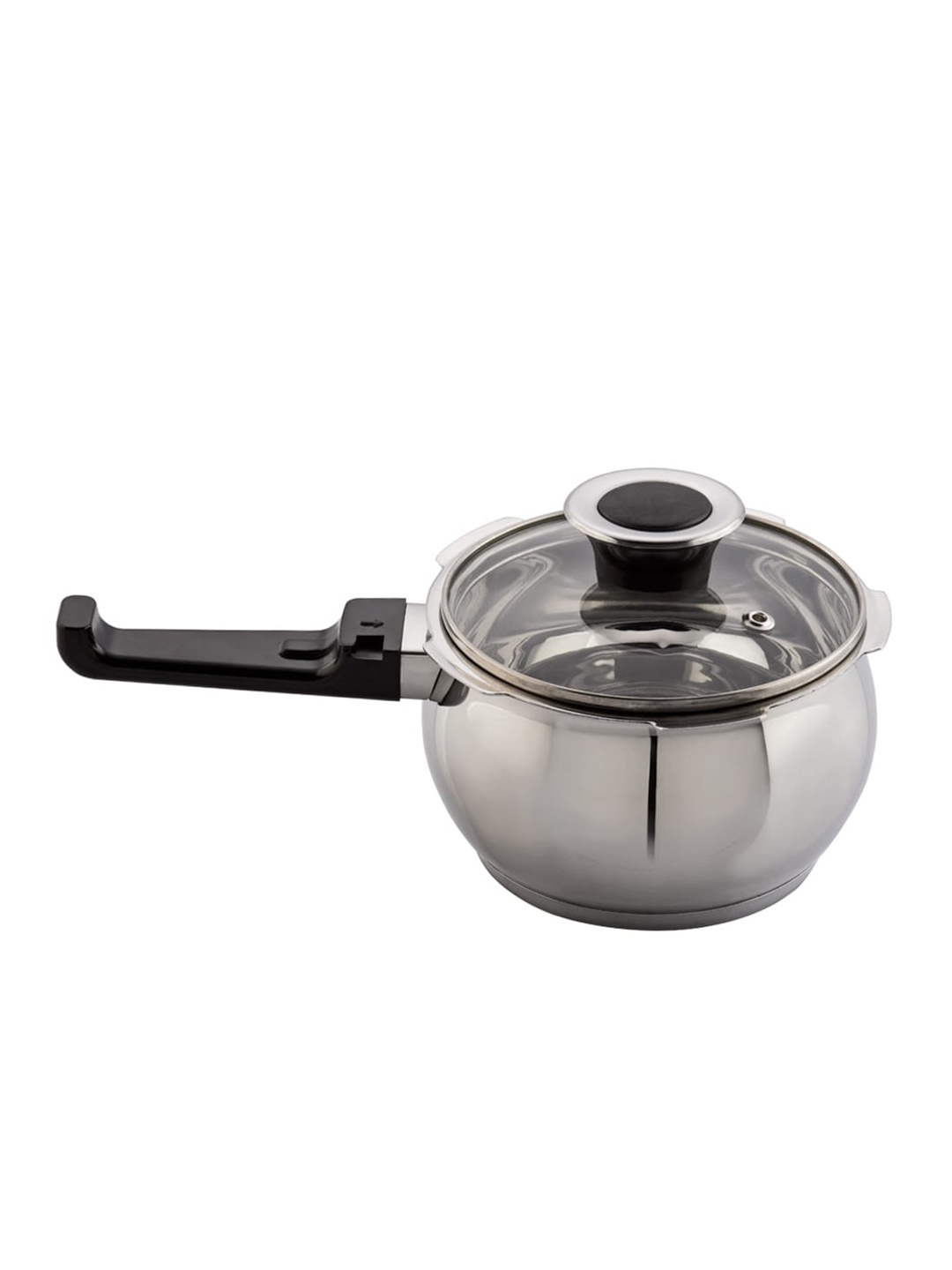 

Vinod Silver Toned Induction Base Pressure Cooker, 3.5 Ltr