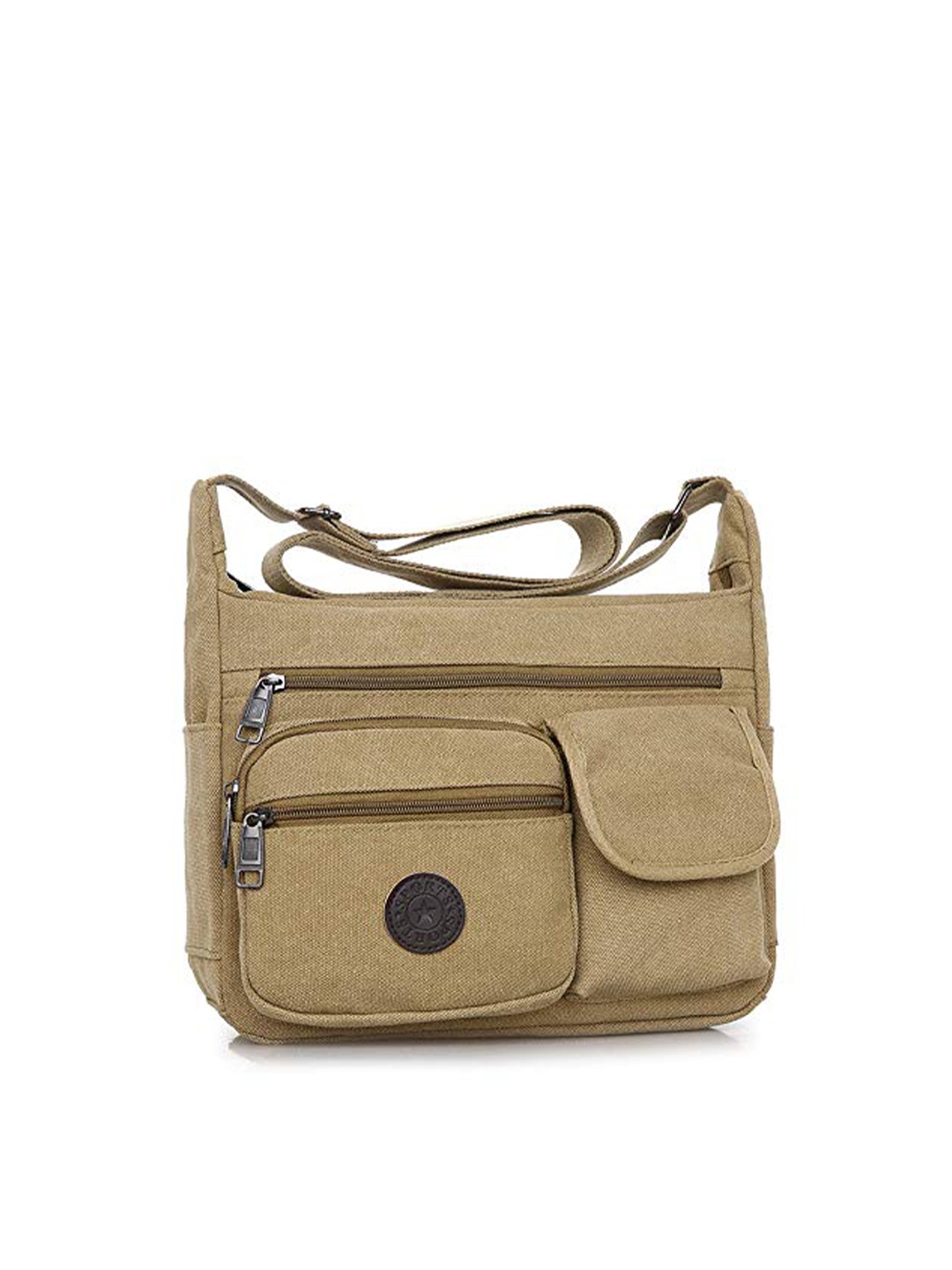 

Goatter Unisex Khaki Messenger Bag