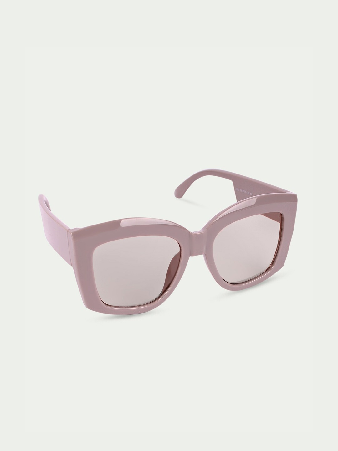 

QUIRKY Unisex Grey Lens & Pink Oversized Sunglasses With UV Protected Lens