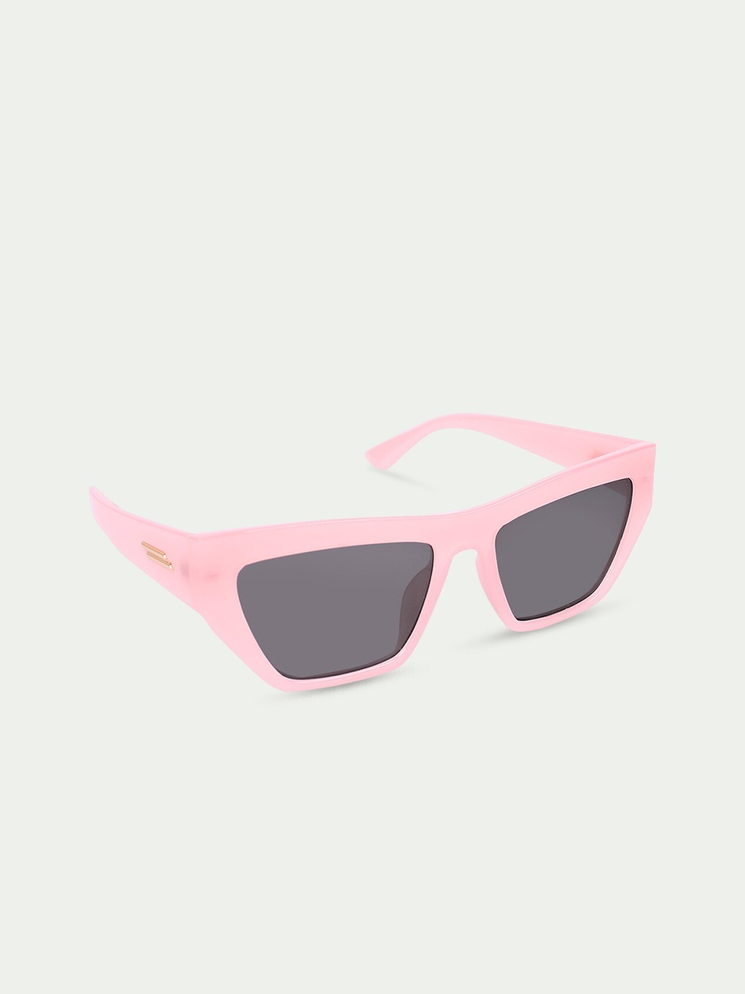 

QUIRKY Unisex Black Lens & Pink Wayfarer Sunglasses with UV Protected Lens