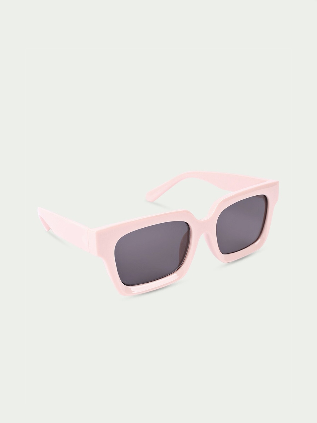 

QUIRKY Unisex Black Lens & Pink Square Sunglasse with UV Protected Lens-QKY005G