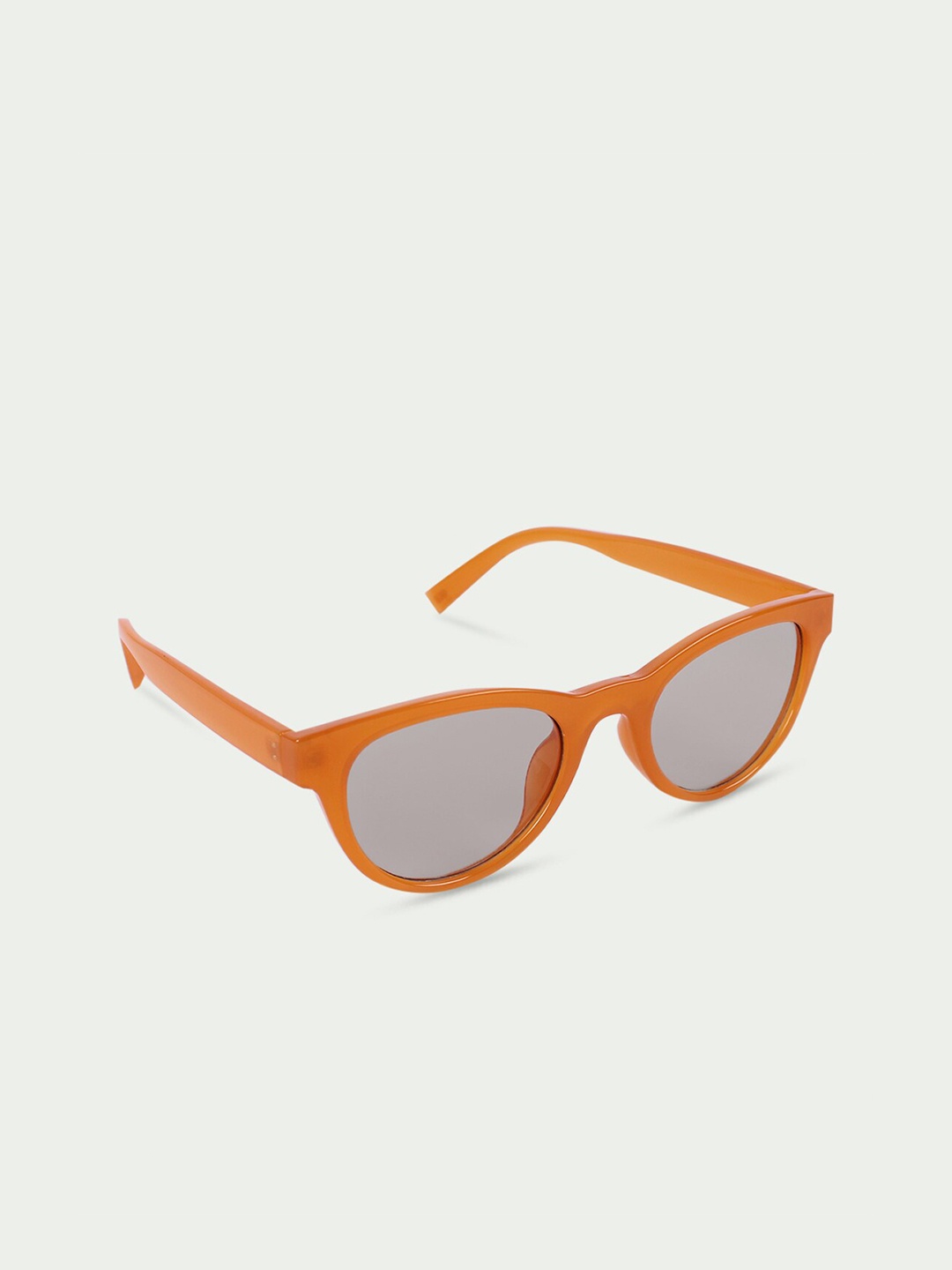 

QUIRKY Unisex Grey Lens & Orange Wayfarer Sunglasses with UV Protected Lens