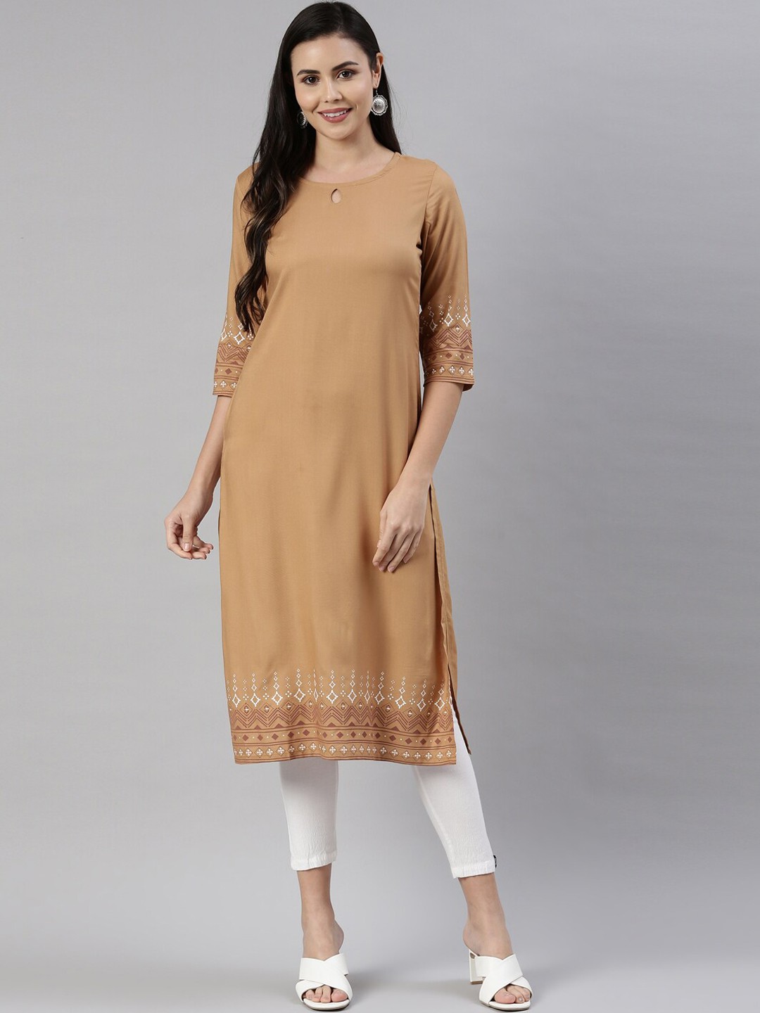 

Marcia Women Brown Kurta