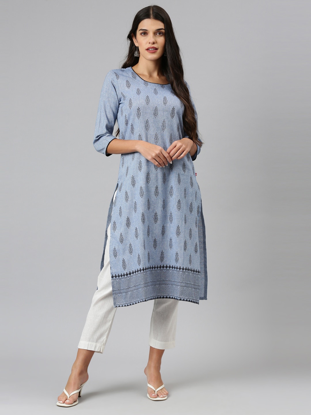 

Marcia Women Blue Kurta