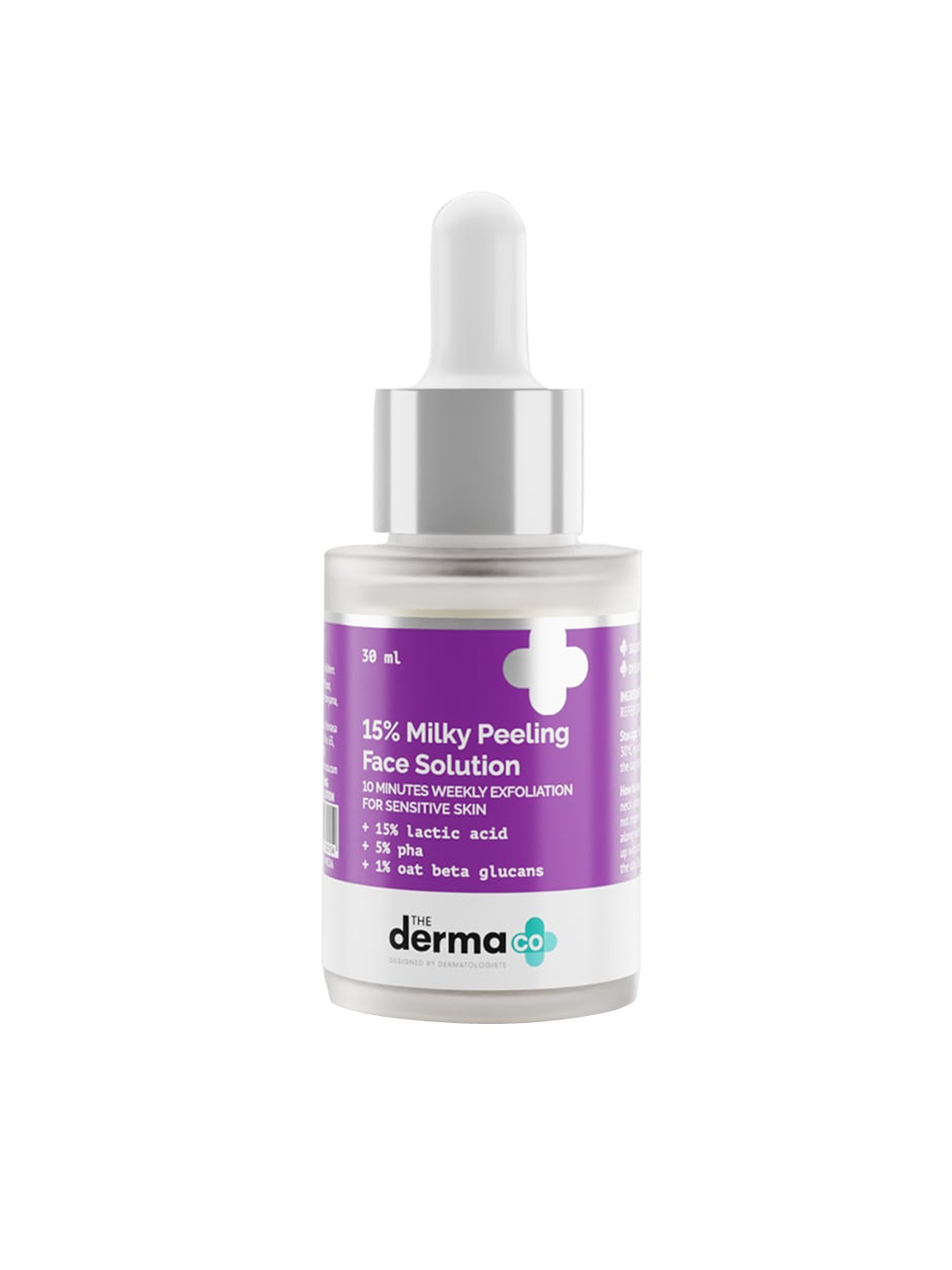 

The Derma co. 15% Milky Peeling Face Solution with 15% Lactic Acid 30ml, White