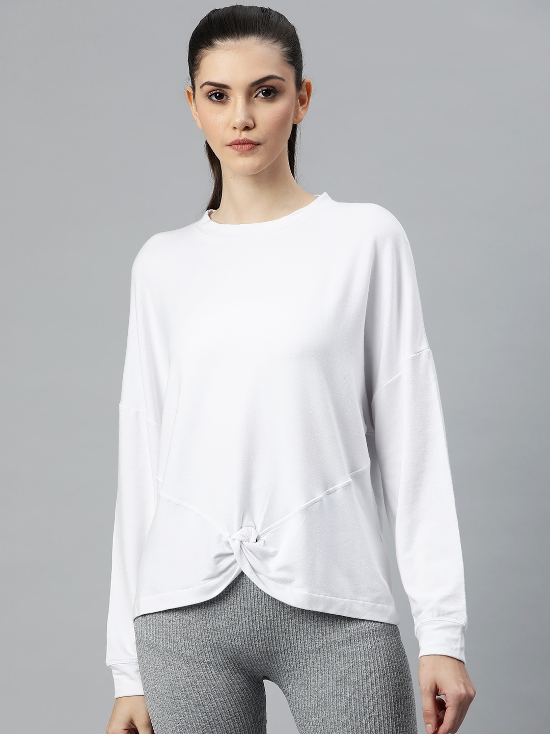 

Marks & Spencer Women White Sweatshirt