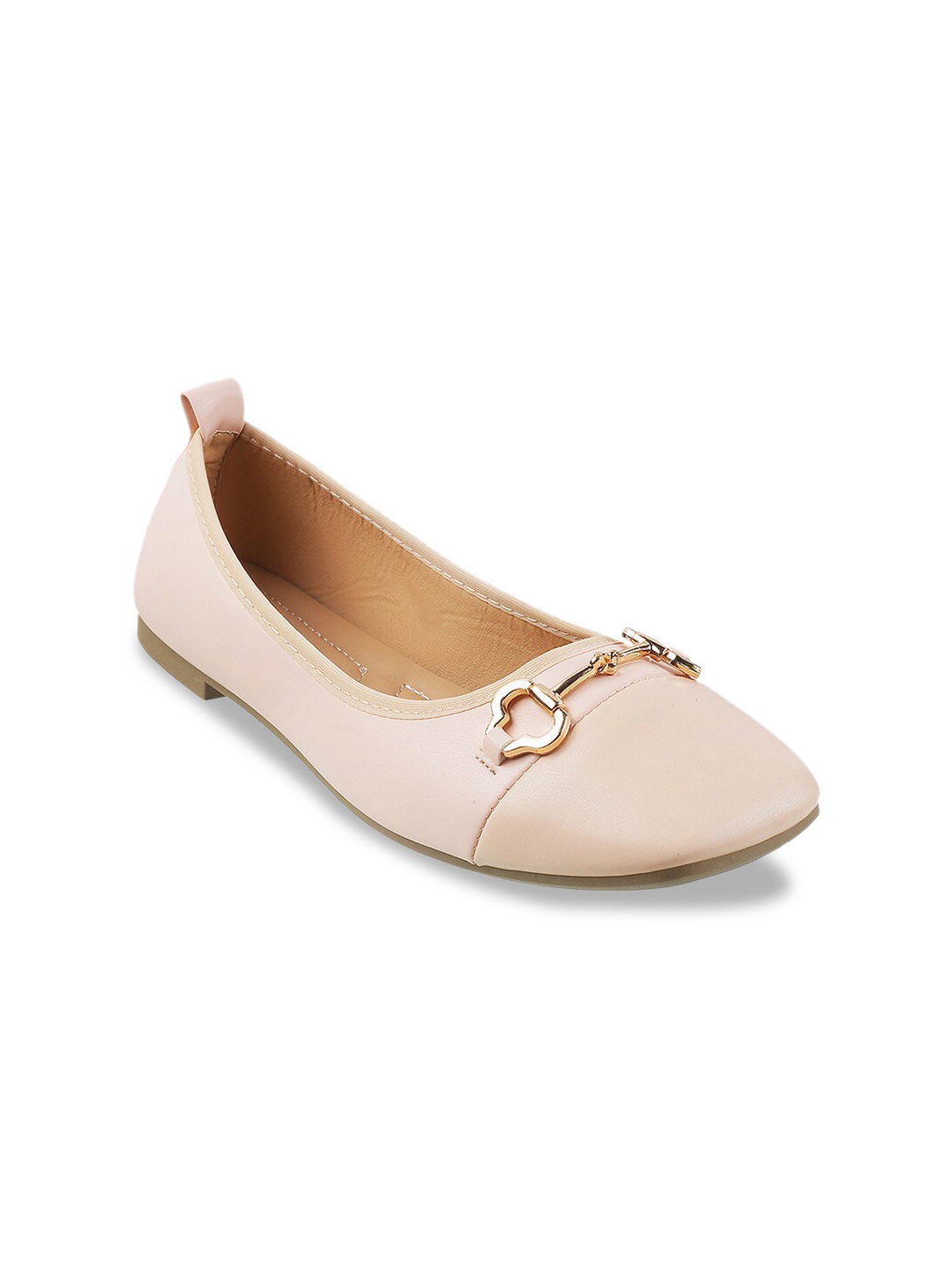 

Metro Women Pink Embellished Ballerinas Flats