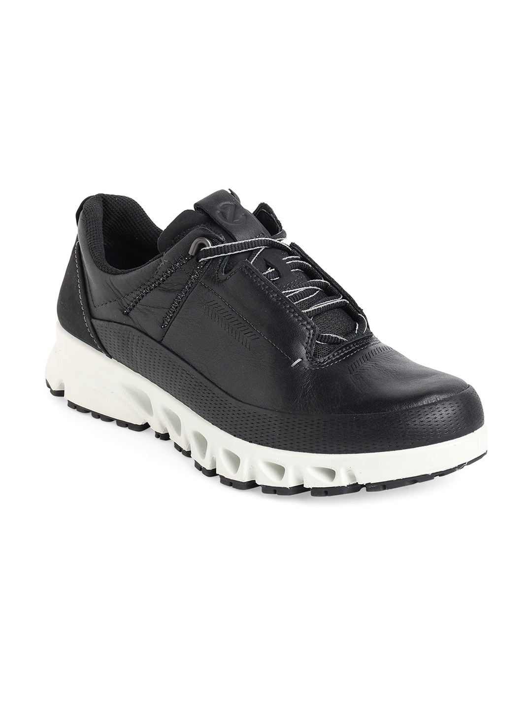 

ECCO Mens Expressionist Black Leather Regular Sneakers