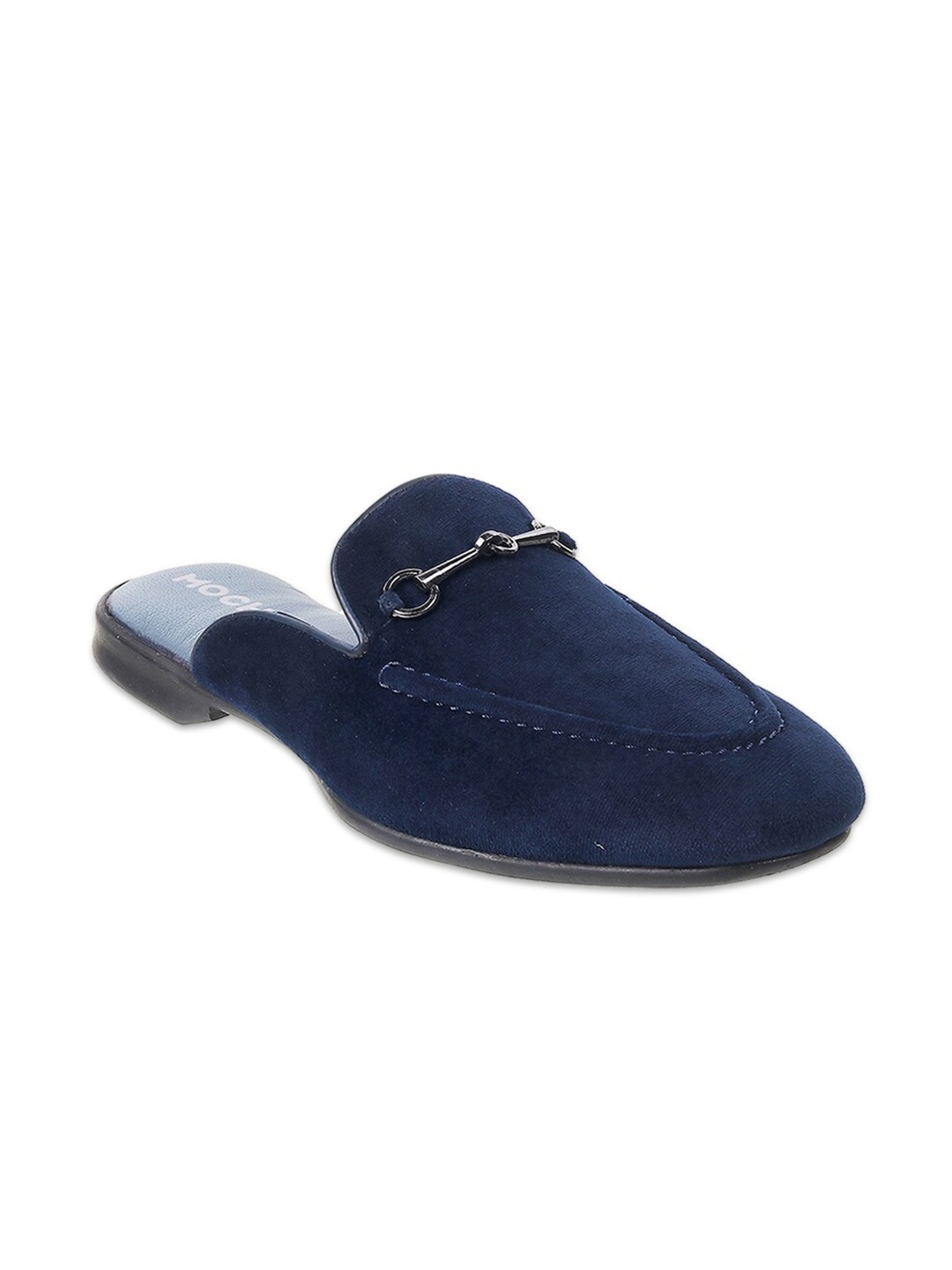 

Mochi Men Blue Suede Mules