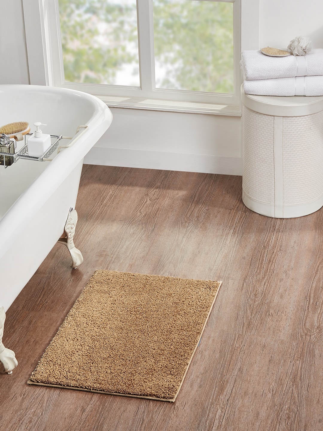 

Pano Brown Solid 1450 GSM Bath Rug