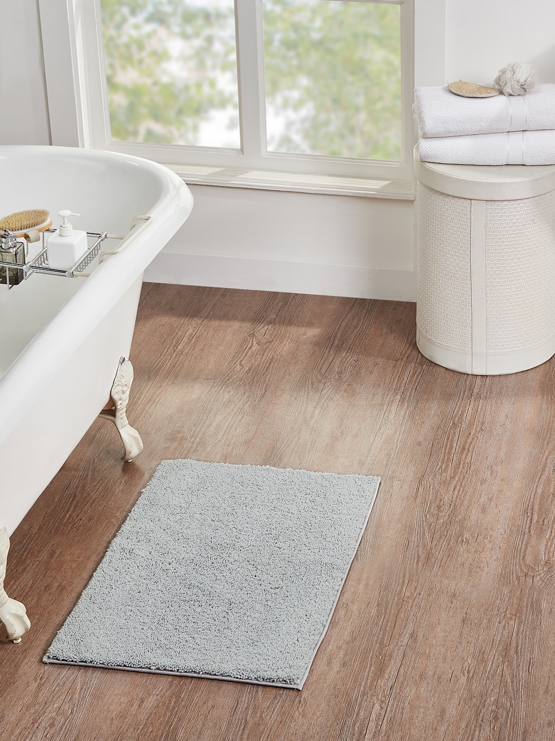 

Pano Grey Solid 1450GSM RL Bathmat