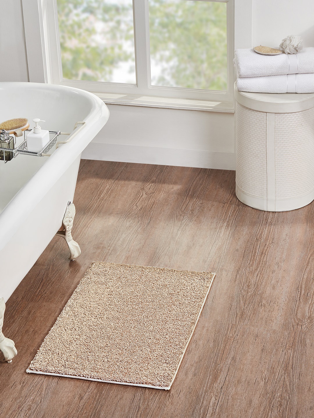 

Pano Tan Solid 1902 GSM Bath Rug