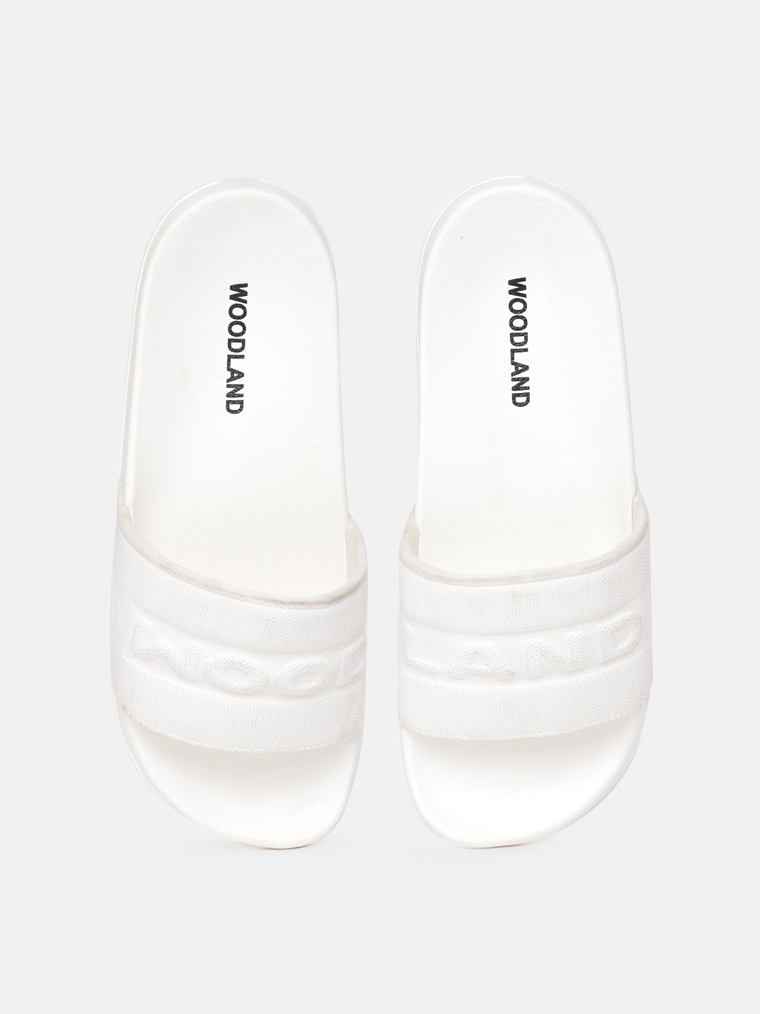 

Woodland Men Brand Logo Design Sliders, White