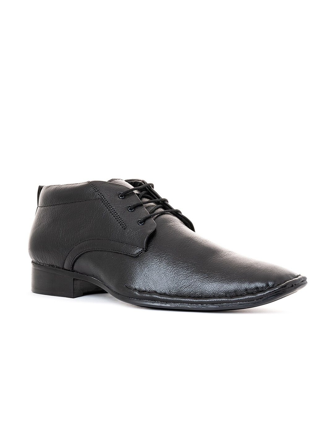

Khadims Men Black Perforations Derbys