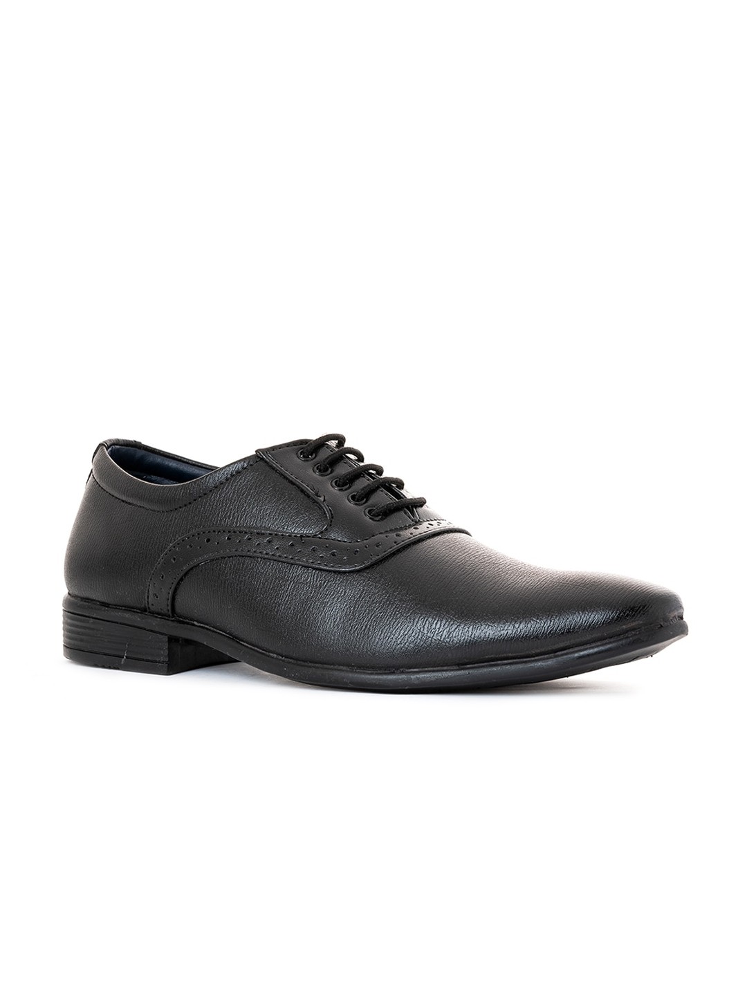 

Khadims Men Black Oxfords Formal Shoe
