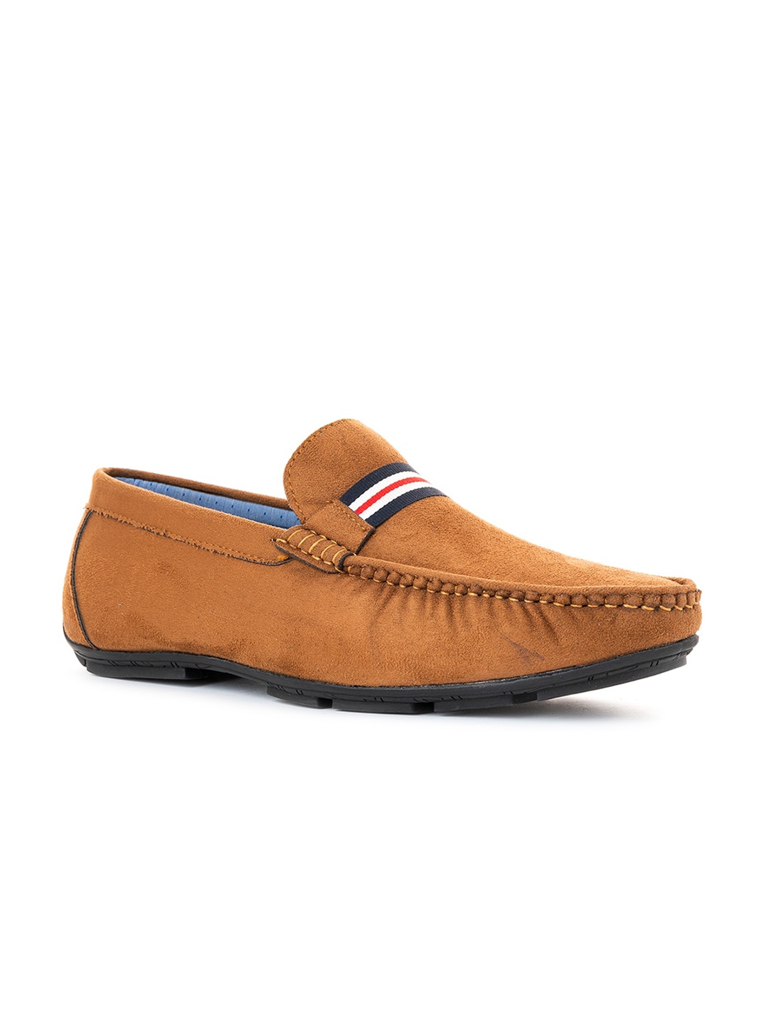 

Khadims Men Tan Brown Casual Shoe Loafers