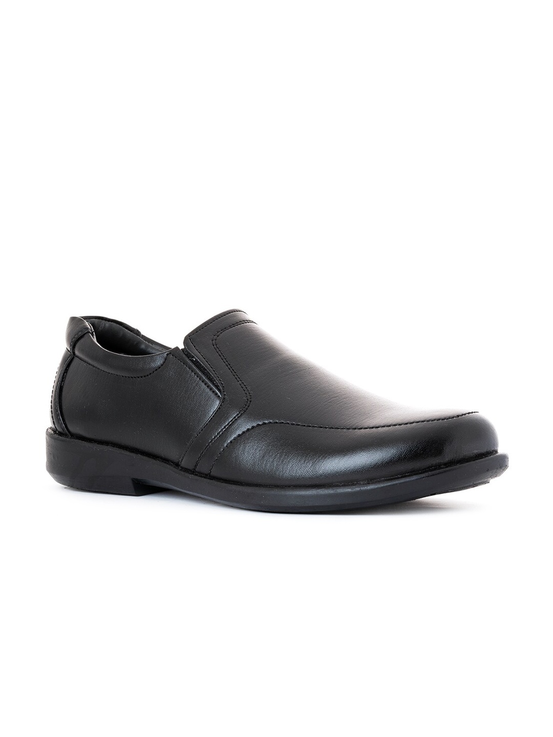

Khadims Men Black Loafers