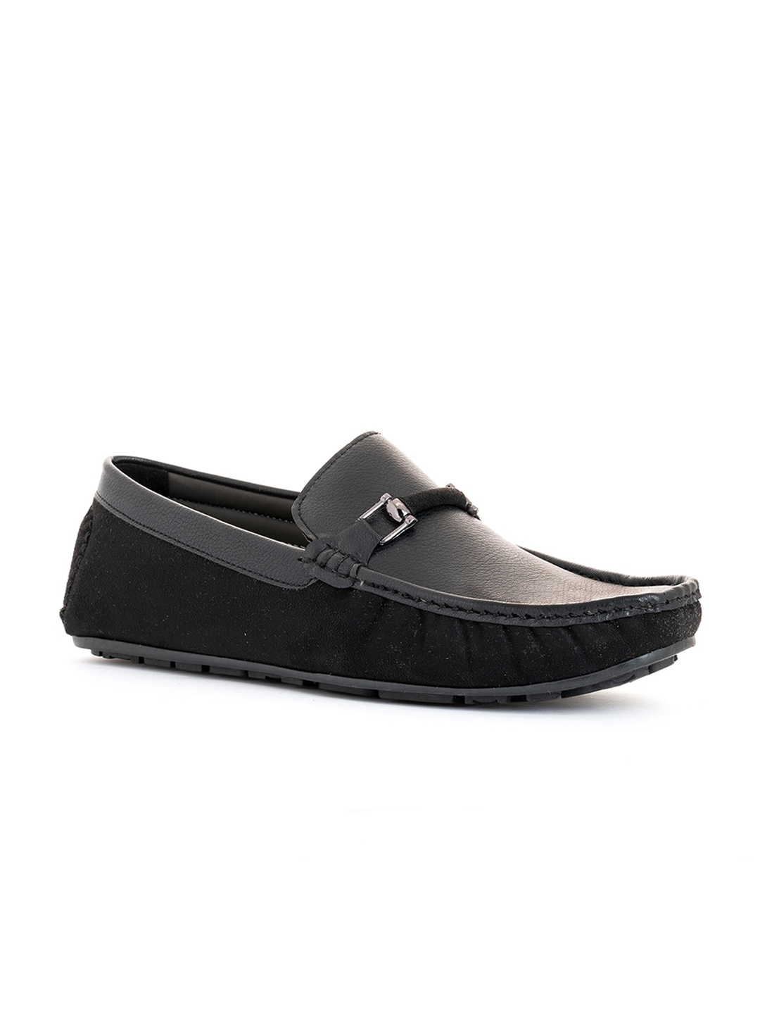 

Khadims Men Black Loafers