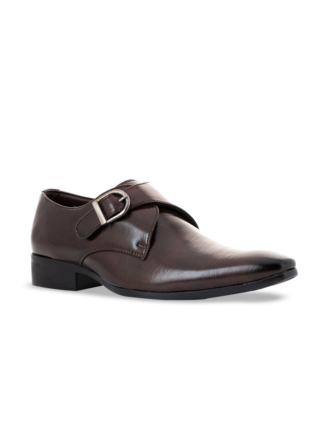 

Khadims Men Brown Formal Monks