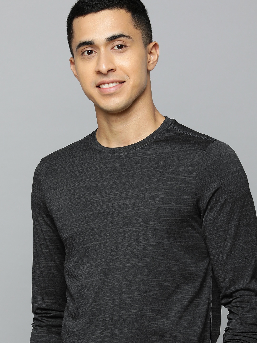 

Skechers Men Black Printed T-shirt