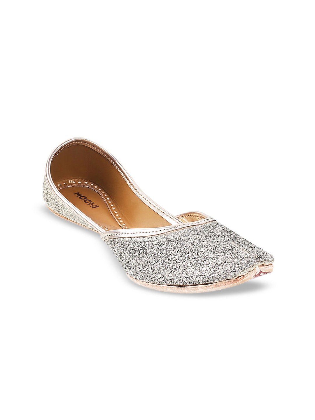 

Mochi Women Gold-Toned Flats
