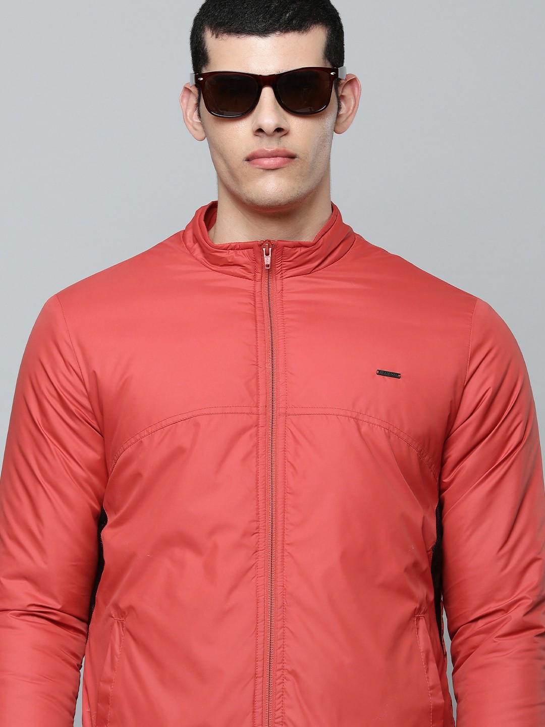 

Flying Machine Men Orange Solid Puffer Jacket