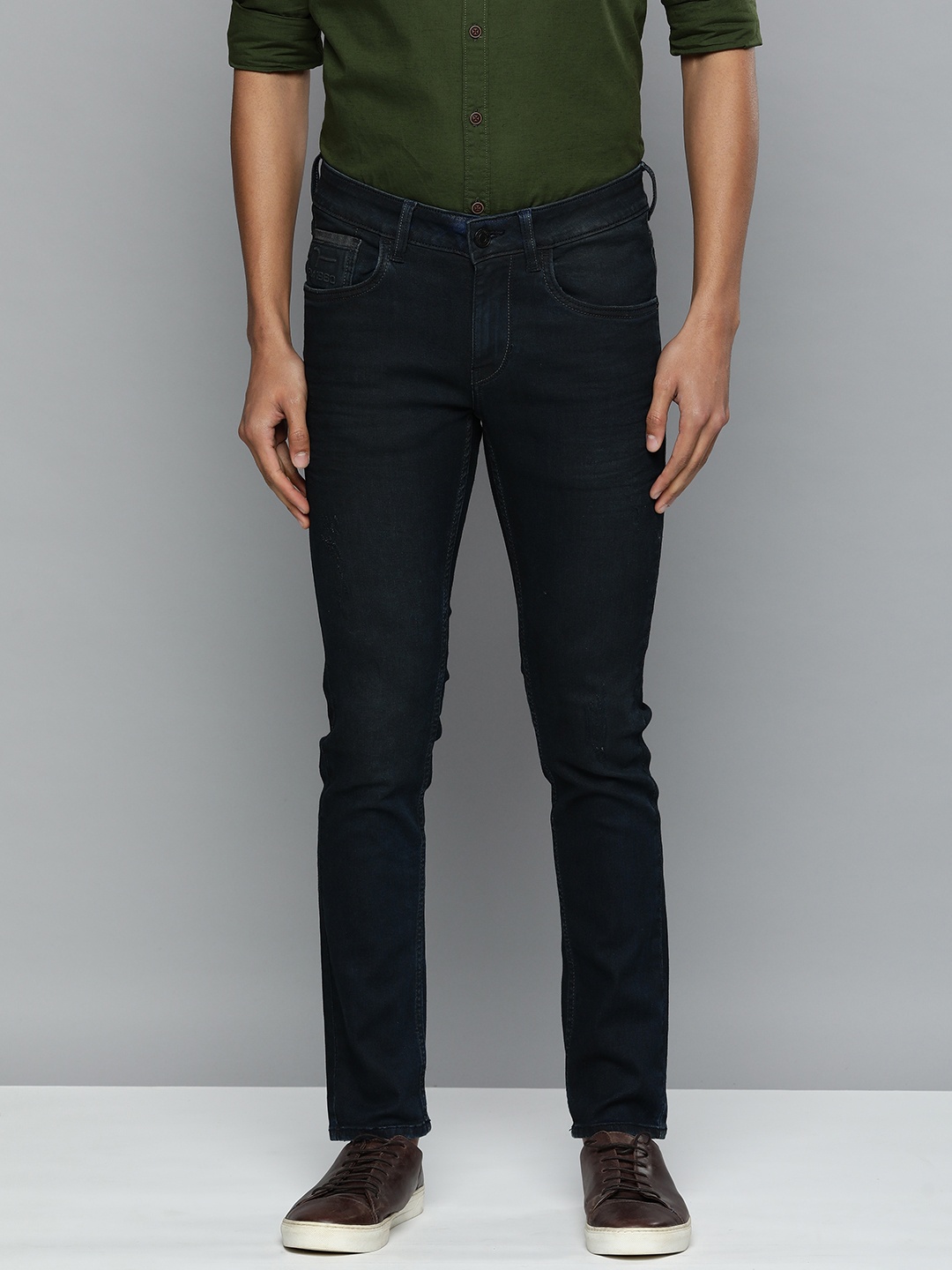 

Flying Machine Men Blue Skinny Fit Stretchable Jeans