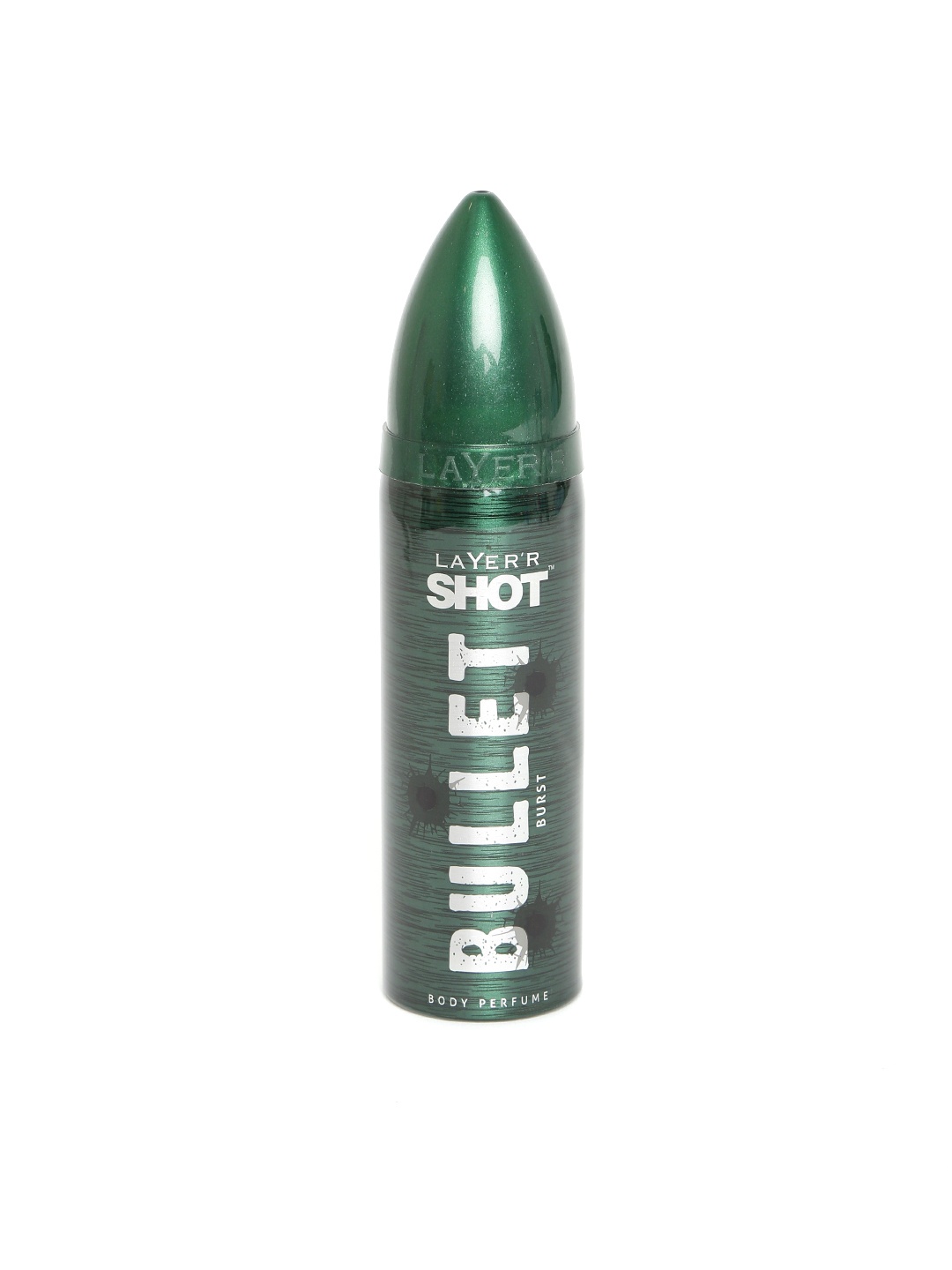 

Layerr Shot Bullet Men Burst Body Deodorant 120 ml, Green