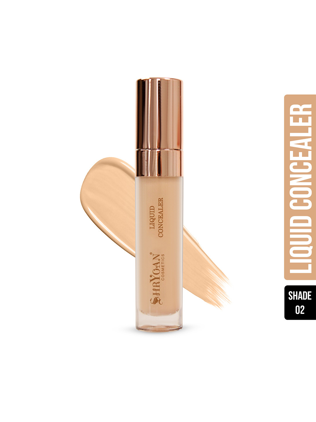 

SHRYOAN Full Coverage Liquid Concealer 10g - Shade 02, Beige