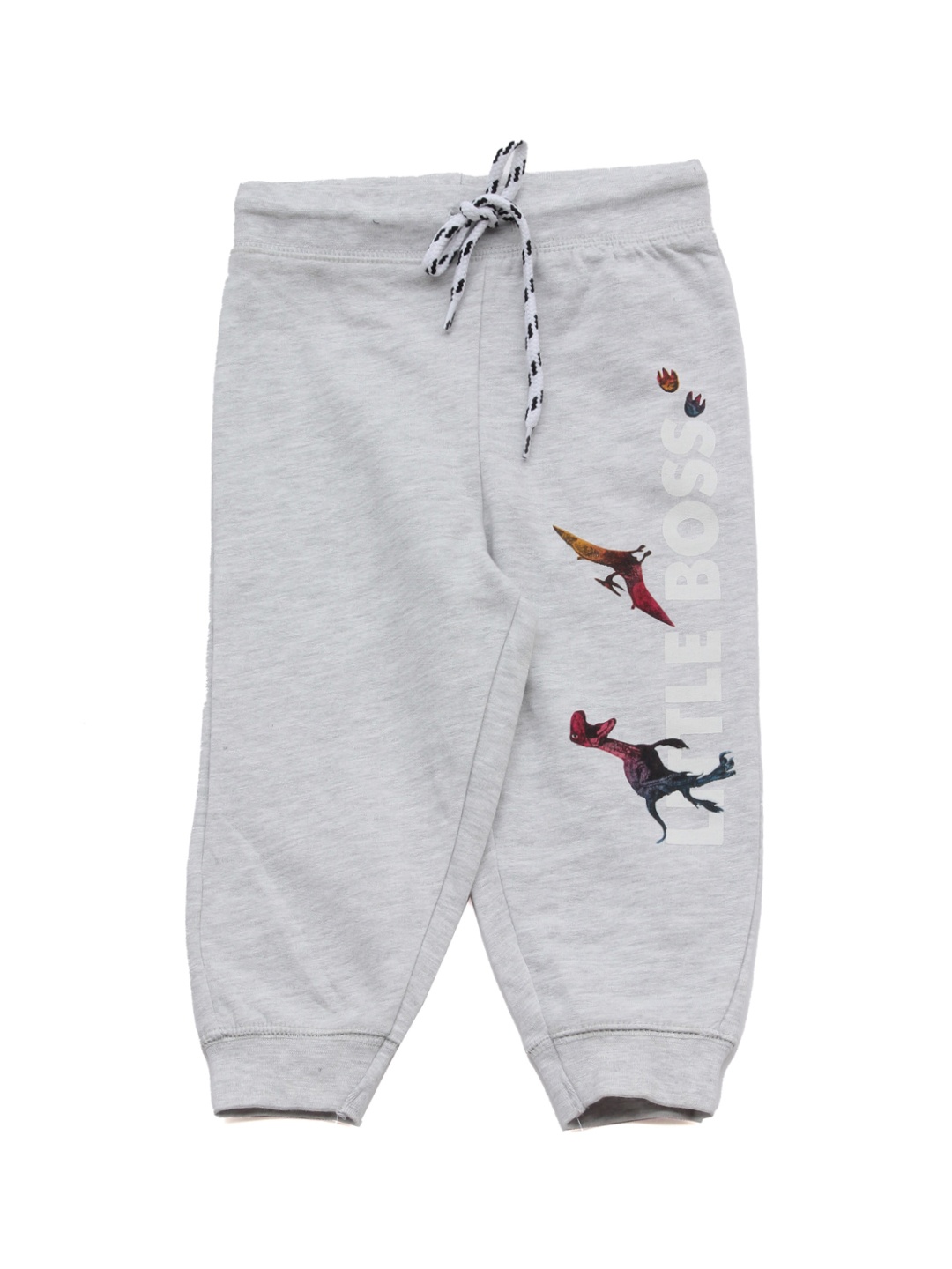 

Lil Lollipop Kids Grey Cotton Joggers