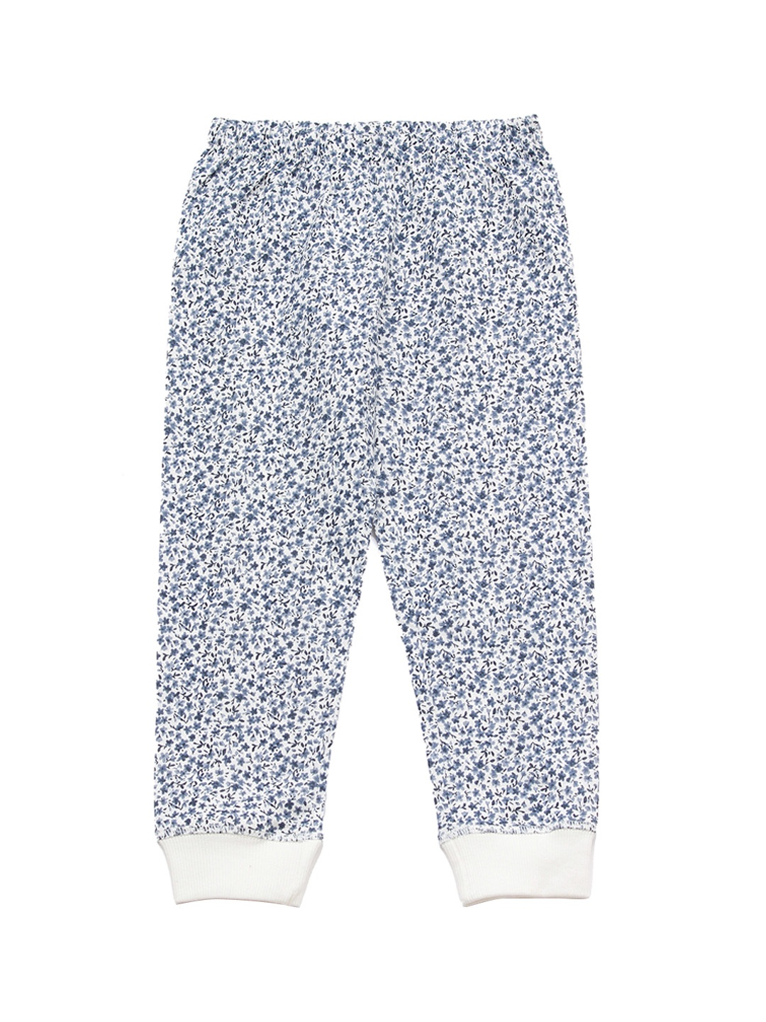 

Lil Lollipop Girls White Floral Printed Jogger Trousers