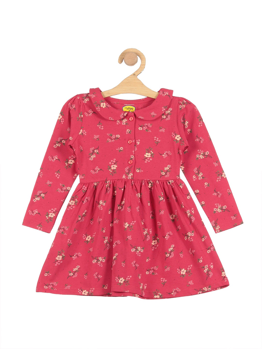 

Lil Lollipop Red Peter Pan Collar Dress