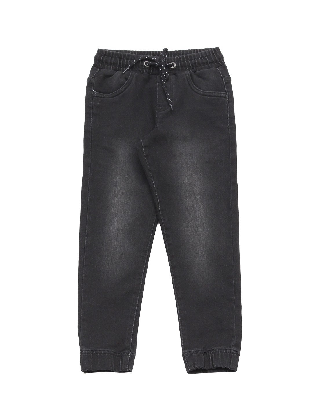 

Lil Lollipop Unisex Kids Black Jogger Light Fade Jeans