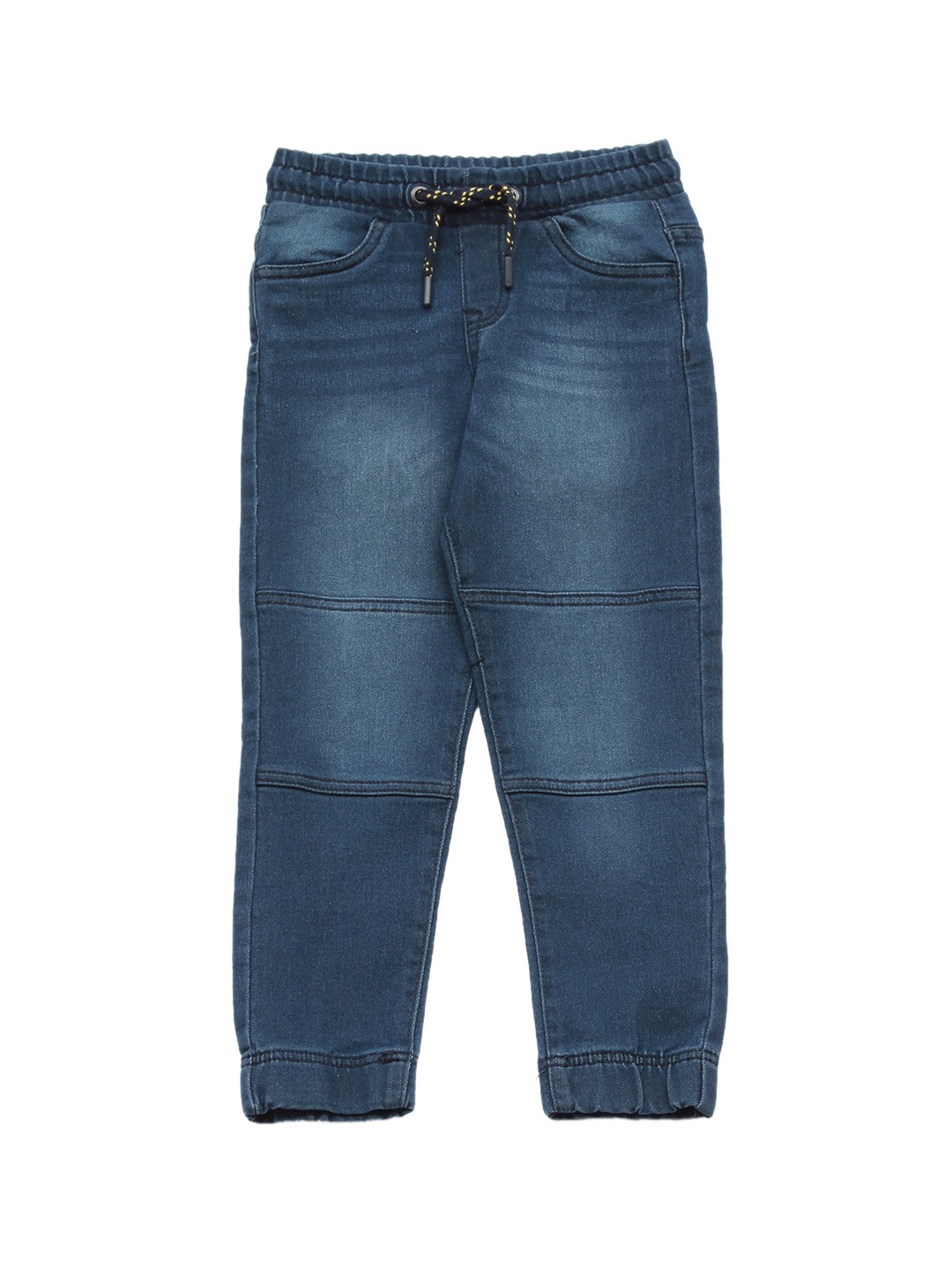 

Lil Lollipop Kids Blue Jogger Light Fade Cotton Jeans