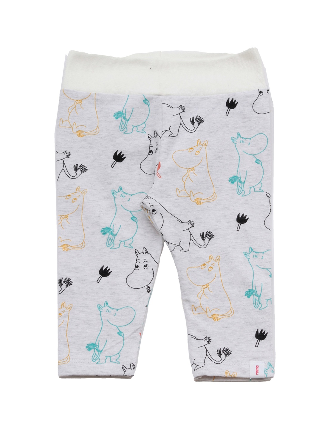 

Lil Lollipop Girls Grey Animal Printed Cotton Leggings