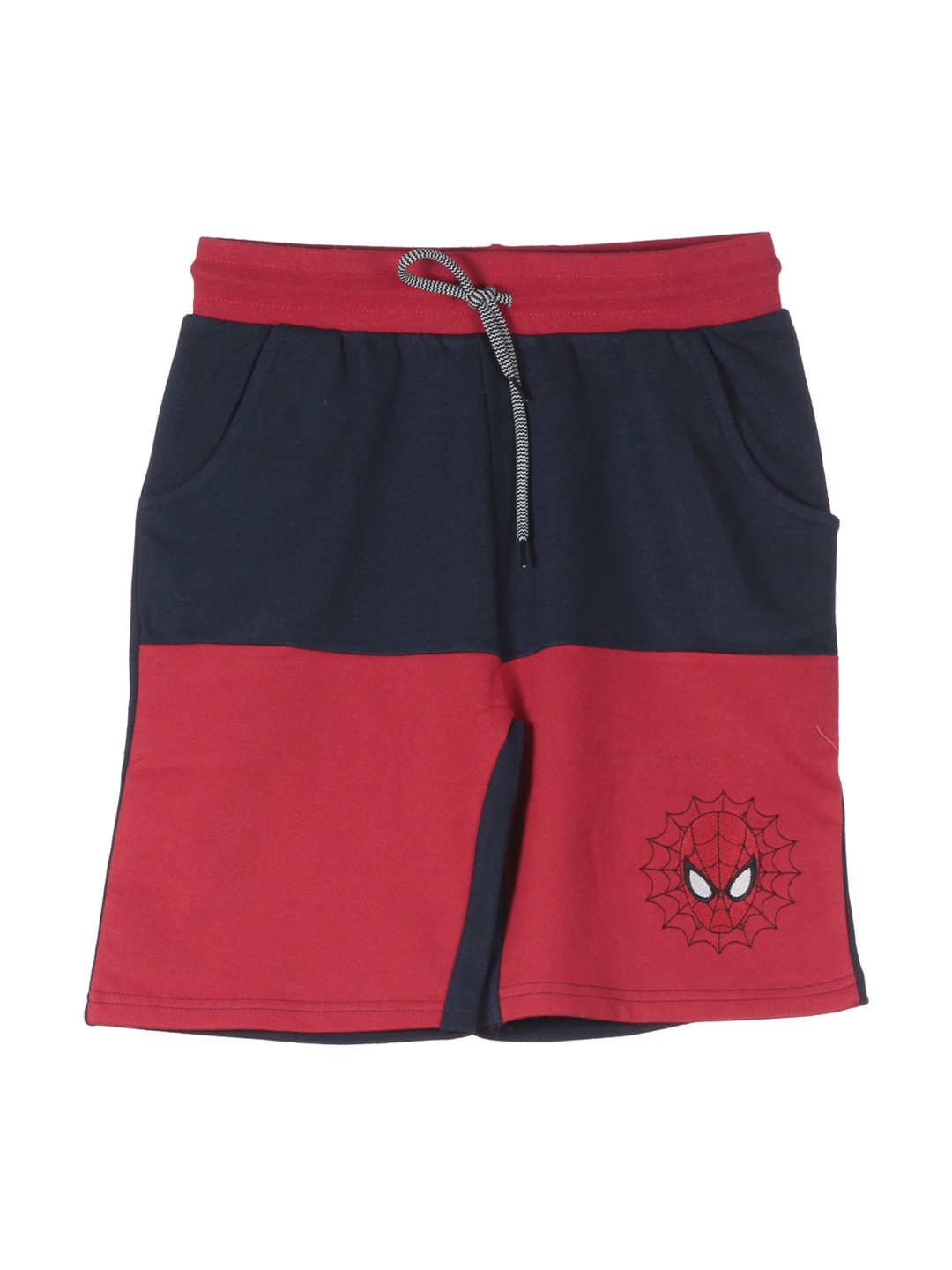 

Lil Lollipop Boys Red Colourblocked Outdoor Shorts