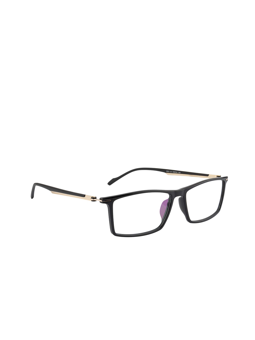 

Ted Smith Unisex Black Full Rim Wayfarer Frames