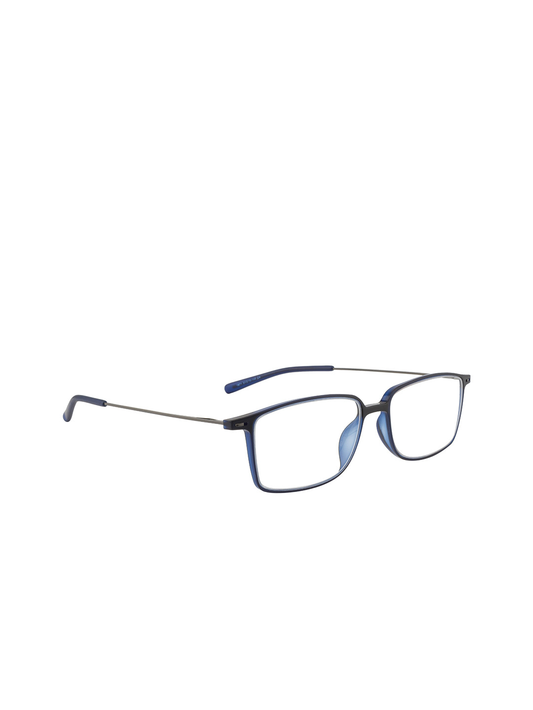 

Ted Smith Unisex Black Full Rim Rectangle Frames